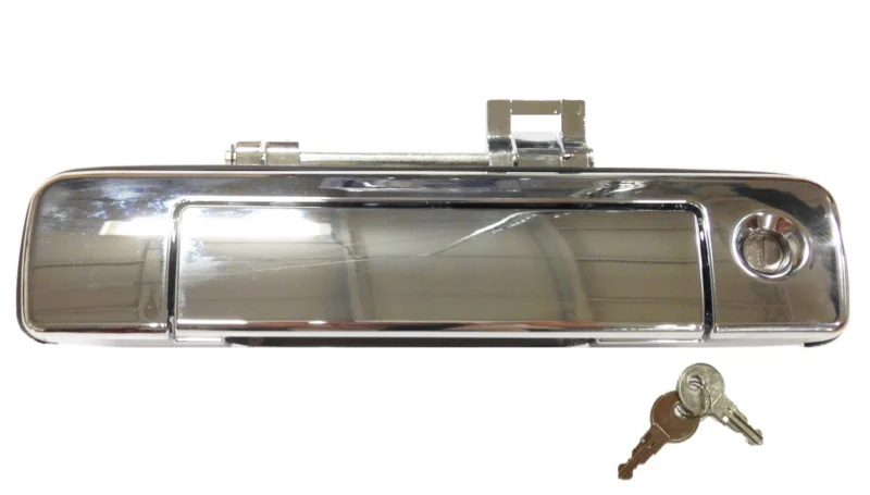 Pop & Lock PL1850C - Manual Tailgate Locks, Chrome, Full Handle Replacement