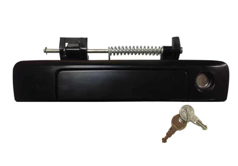 Pop & Lock PL2450 - Manual Tailgate Locks, Black, Full Handle Replacement
