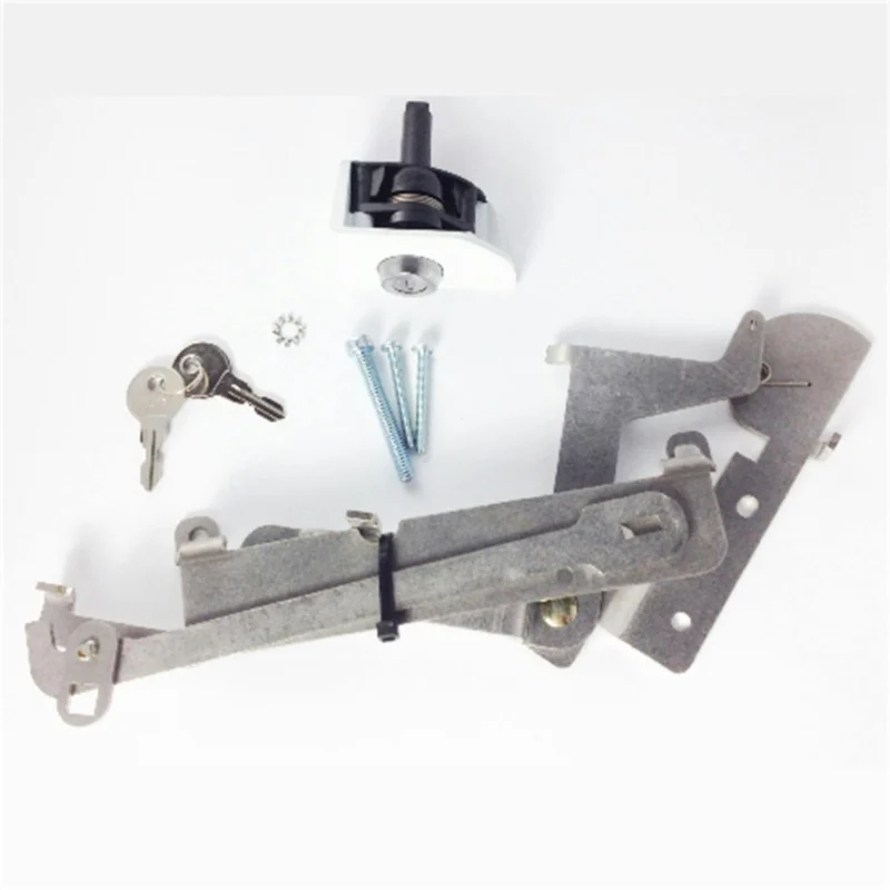 Pop & Lock PL6101 - Manual Tailgate Locks, White, Traditional Design