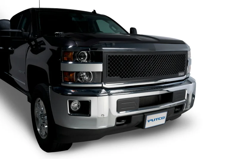 Putco 270525B - Grille Inserts, Black Powder Coat, Billet