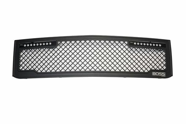 Putco 270525BL - Grille Inserts, Black Powder Coat, Billet