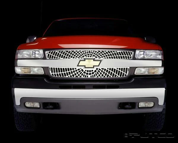 Putco 303107 - Grille Inserts, OEM, Spider Web