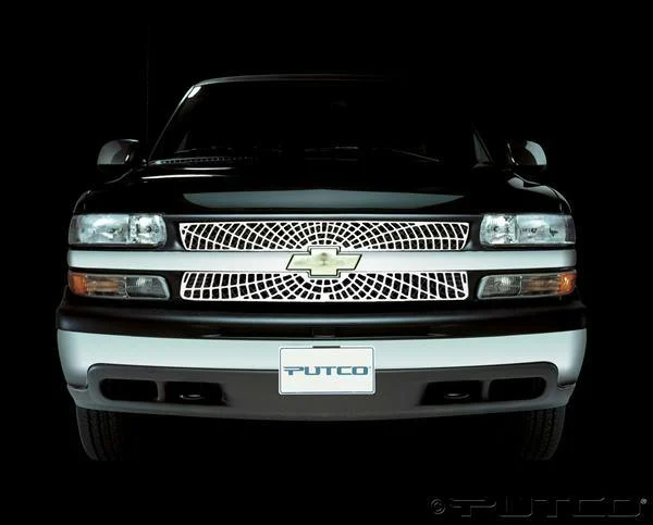 Putco 303108 - Grille Inserts, OEM, Spider Web