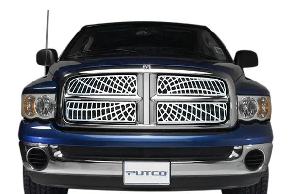 Putco 303134 - Grille Inserts, OEM, Spider Web