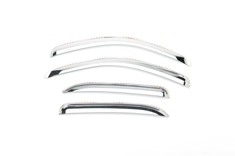 Putco 480006 - Element Window Visors, 4-Piece Set, Chrome