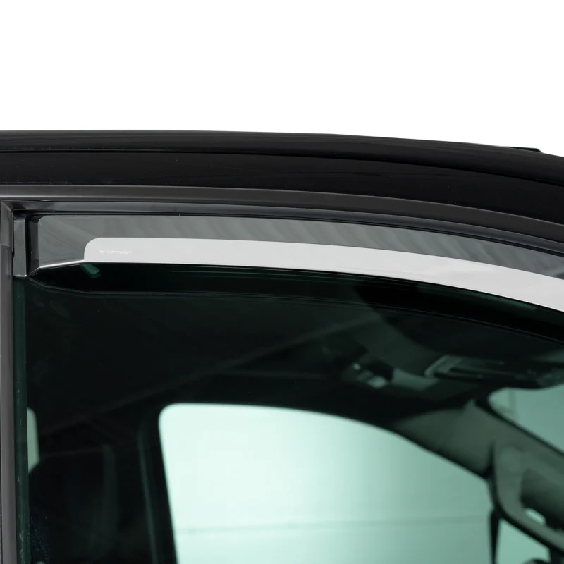 Putco 480014 - Element Window Visors, 4-Piece Set, Chrome