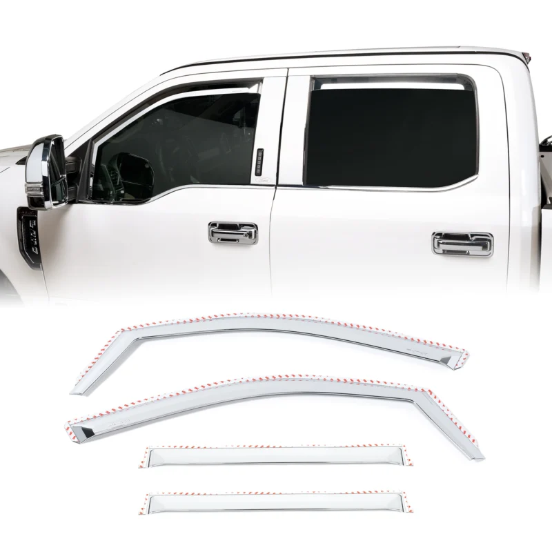 Putco 480065 - Element Window Visors, Crew Cab