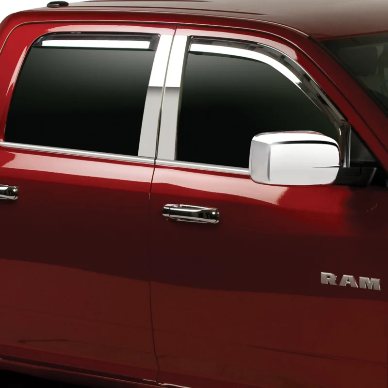 Putco 480071 - Element Window Visors, Crew Cab