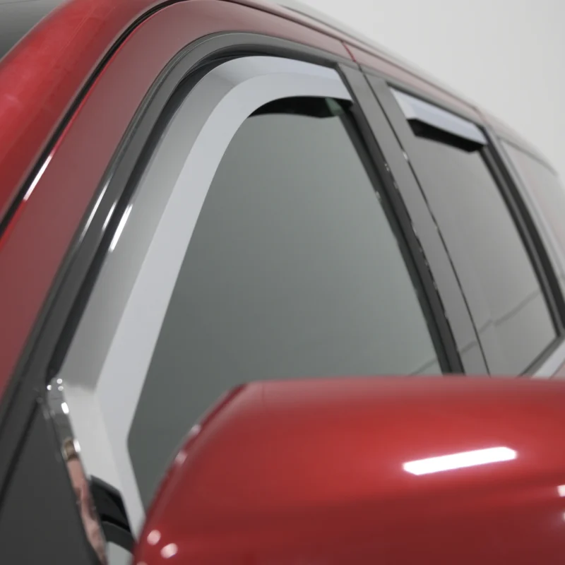 Putco 480438 - Element Window Visors, Chrome