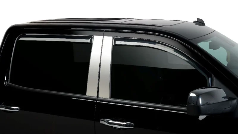 Putco 580603 - Element Window Visors, Crew Cab