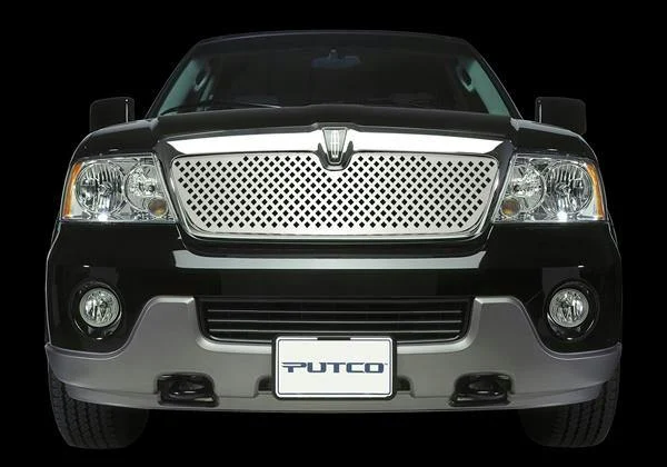 Putco 64207 - Grille Inserts, Silver, Diamond