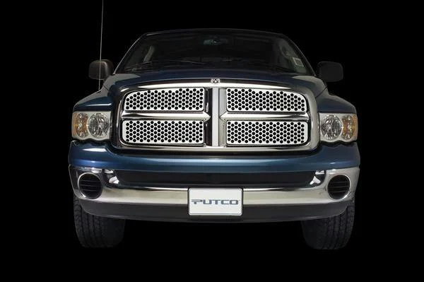Putco 64301 - Grille Inserts, Silver, Honeycomb