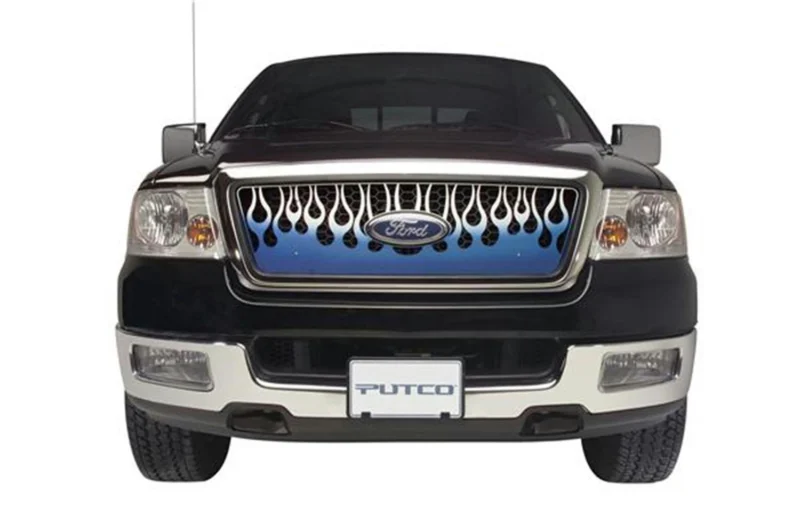 Putco 64415 - Grille Inserts, Silver, Honeycomb
