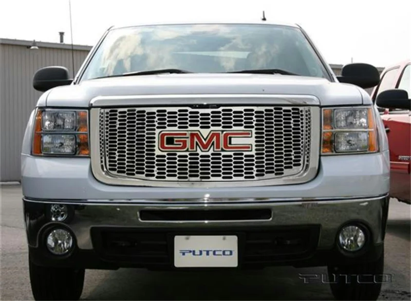 Putco 64494 - Grille Inserts, Silver, Factory Slot
