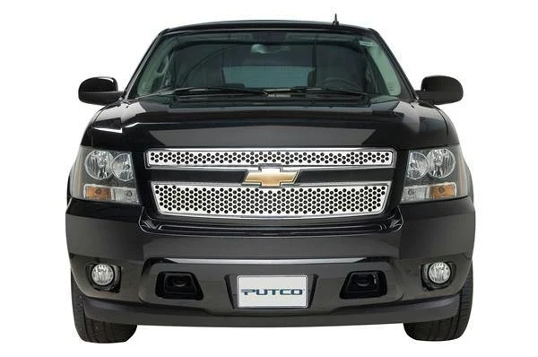 Putco 84121 - Grille Inserts, Silver, Punch