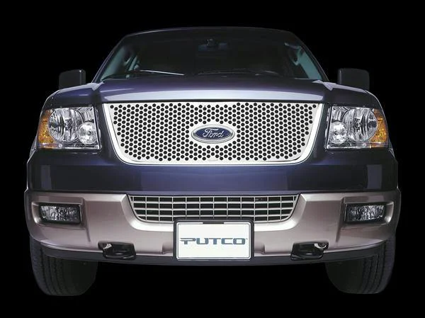 Putco 84341 - Grille Inserts, Silver, Punch