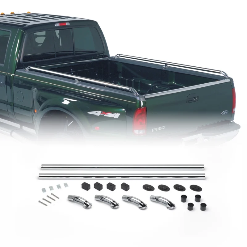 Putco 89823 - Classic Locker Bed Rails, 6'7" Bed