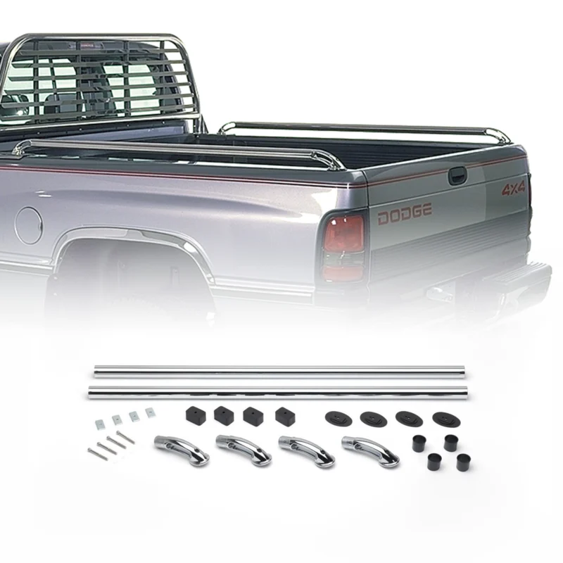 Putco 89830 - Classic Locker Bed Rails, 8' Bed