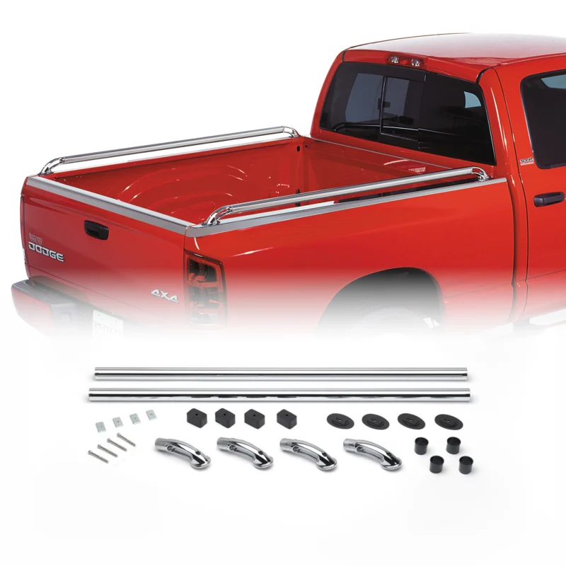 Putco 89836 - Classic Locker Bed Rails, 6'6" Bed