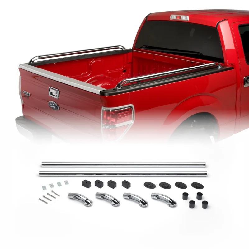 Putco 89860 - Classic Locker Bed Rails, 5'7" Bed