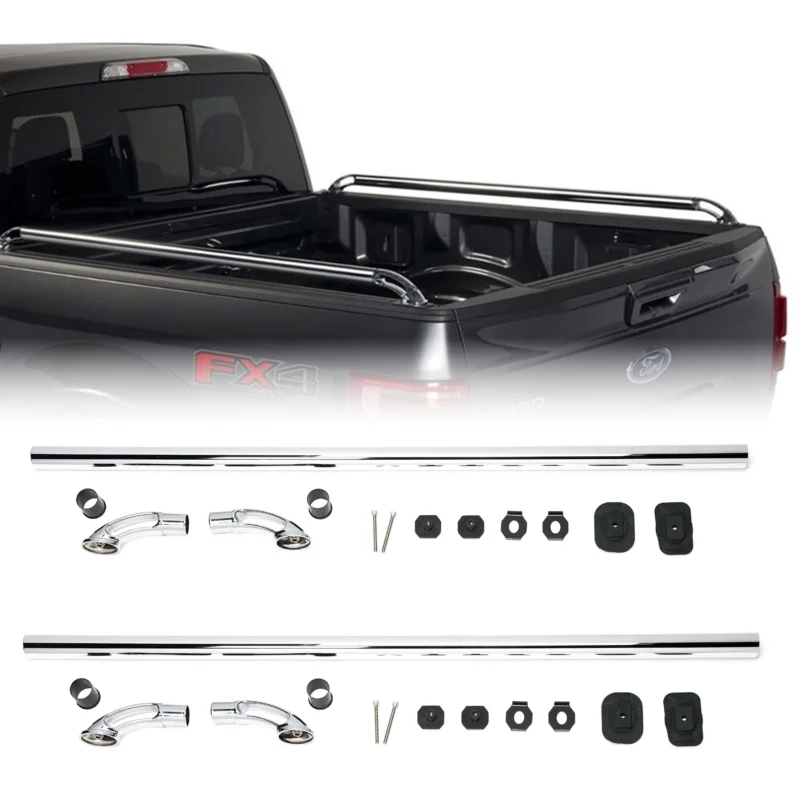 Putco 89868 - Classic Locker Bed Rails, 6'7" Bed
