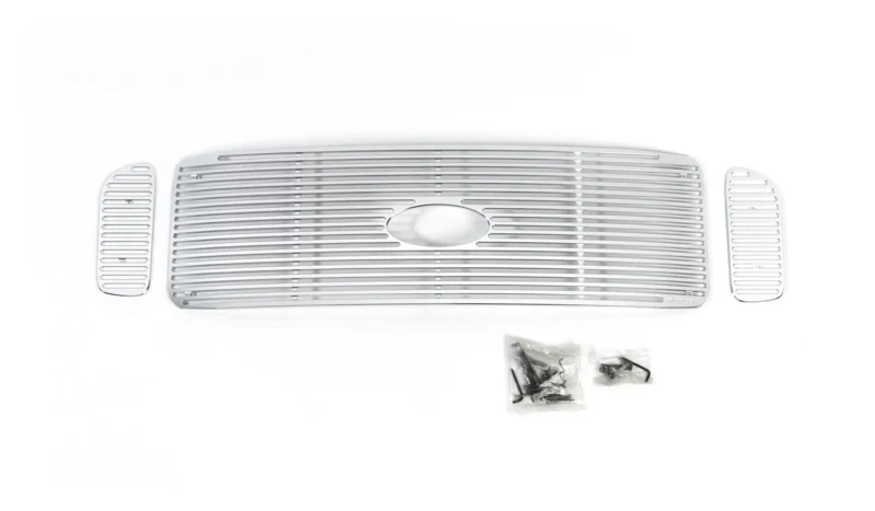 Putco 91405 - Grille Inserts, Silver, Billet