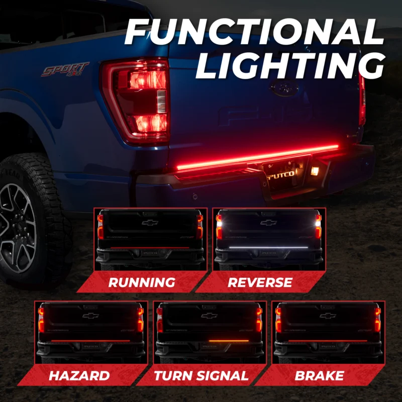 Putco 9203048-21 - Blade LED Tailgate Light Bars
