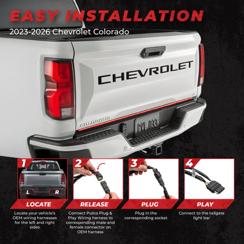 Putco 9203048-21 - Blade LED Tailgate Light Bars