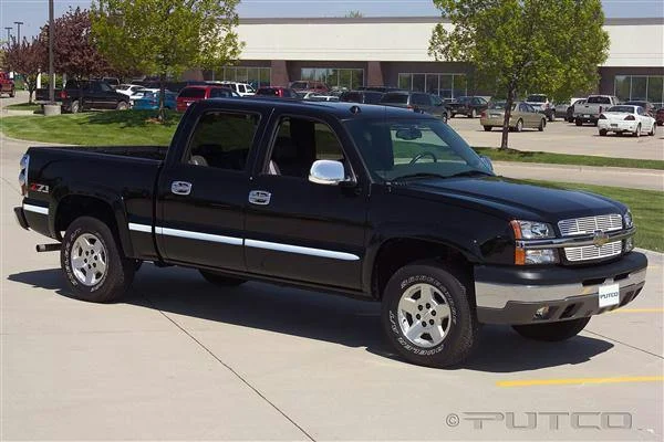 Putco 96608 - Chrome Trim & Accents, Crew Cab, 5'9" Bed