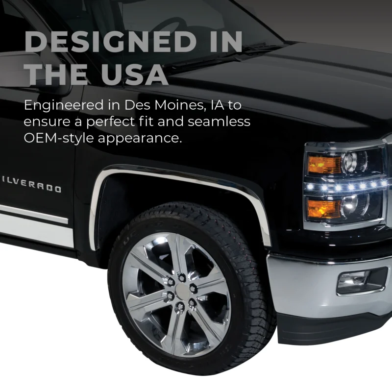 Putco 97105 - Stainless Fender Trim