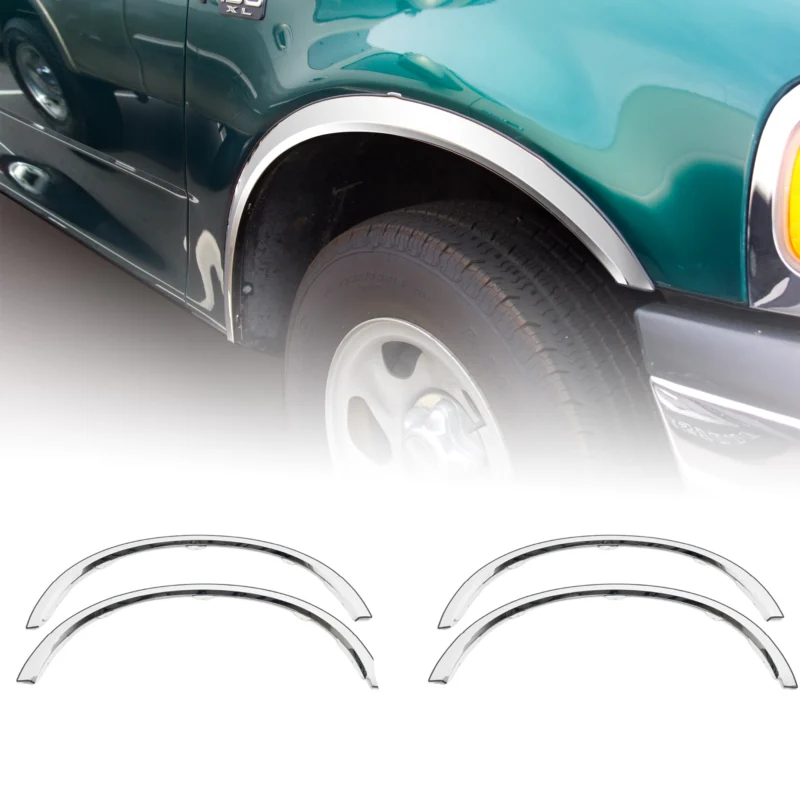 Putco 97208 - Stainless Fender Trim