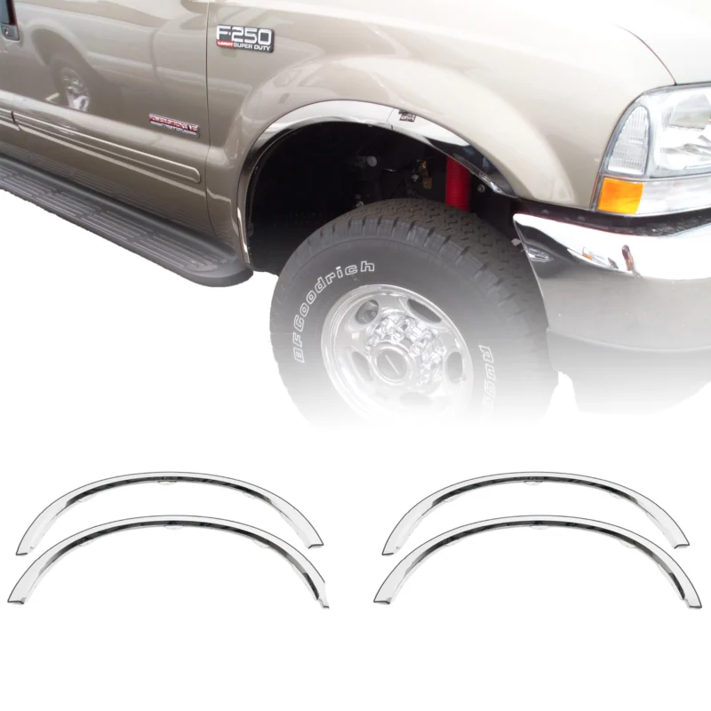 Putco 97212 - Stainless Fender Trim