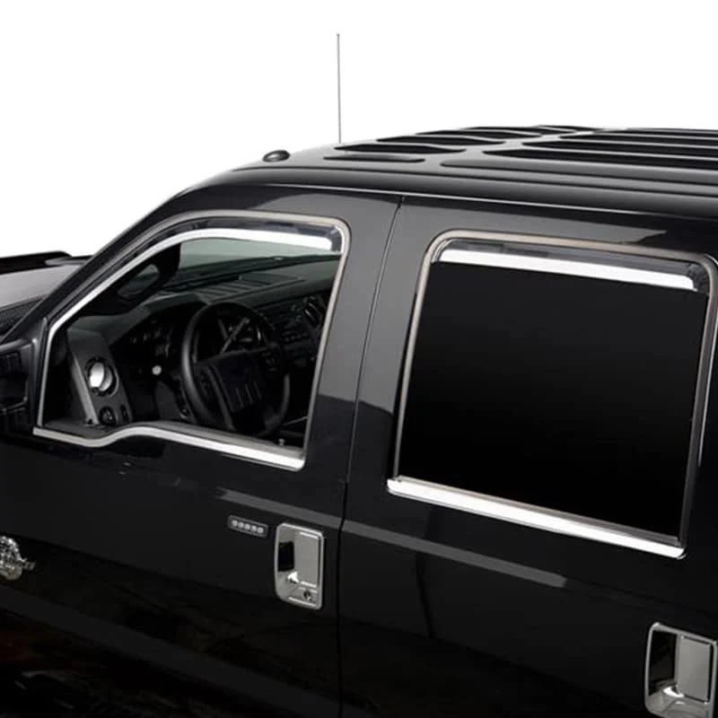 Putco 97564 - Window Trim Accents, Extended Cab