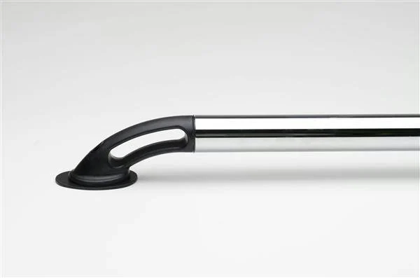 Putco 99824 - Bed Rails, 6'7" Bed, Silver/Black