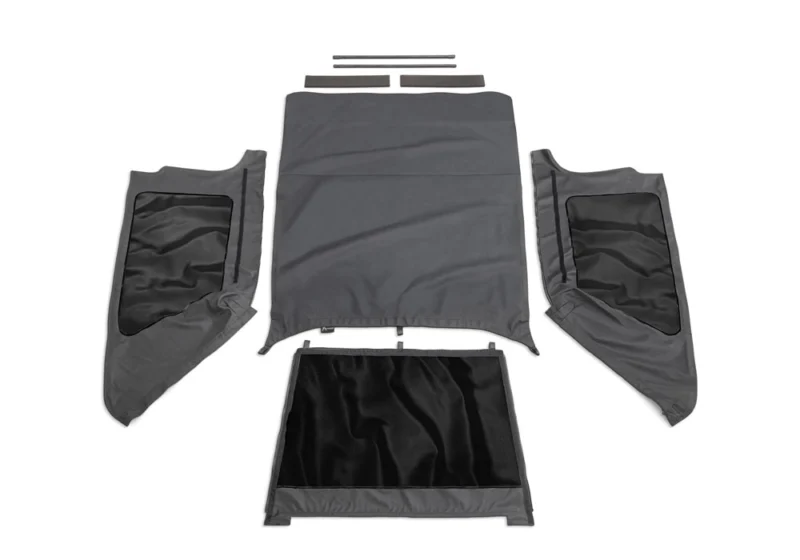Rampage 109635 - Frameless Soft Tp Kt, Without Door Surrounds, Header and Tailgate Bar