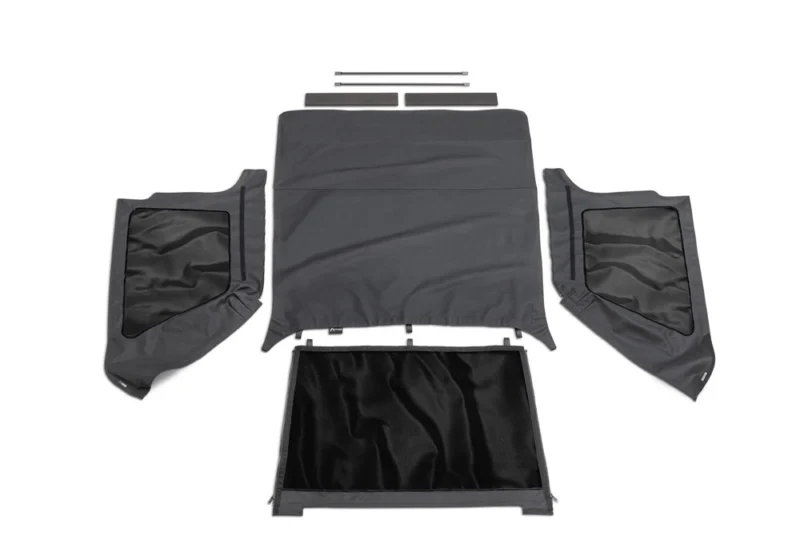 Rampage 109735 - Frameless Soft Tp Kt, Without Door Surrounds, Header and Tailgate Bar