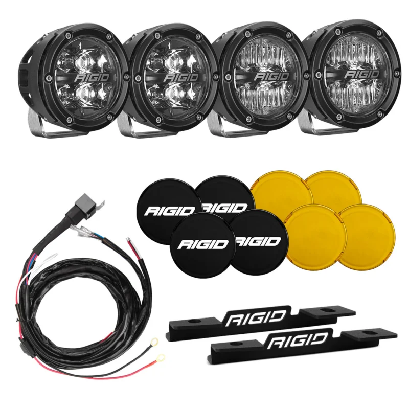 RIGID Industries 46722 - Bronco A-Pillar Kit