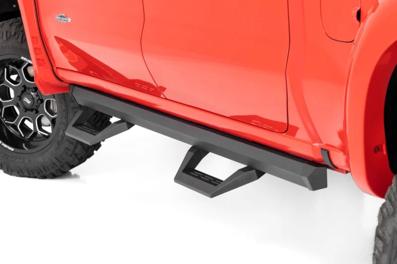 Rough Country 11003A - Running Boards & Steps, Crew Cab