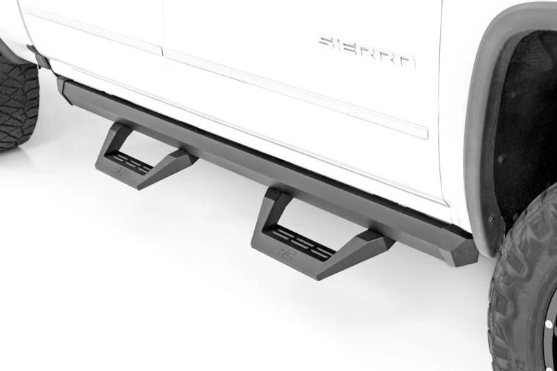 Rough Country 11009A - Running Boards & Steps, Crew Cab