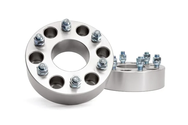 Rough Country 1101 - Wheel Spacers & Adapters, 2" 6x5.5