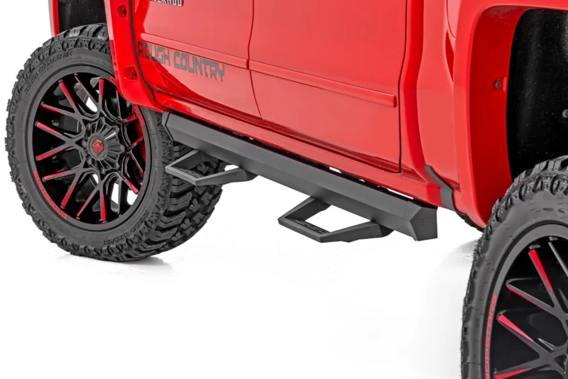 Rough Country 11018 - Running Boards & Steps, Crew Cab