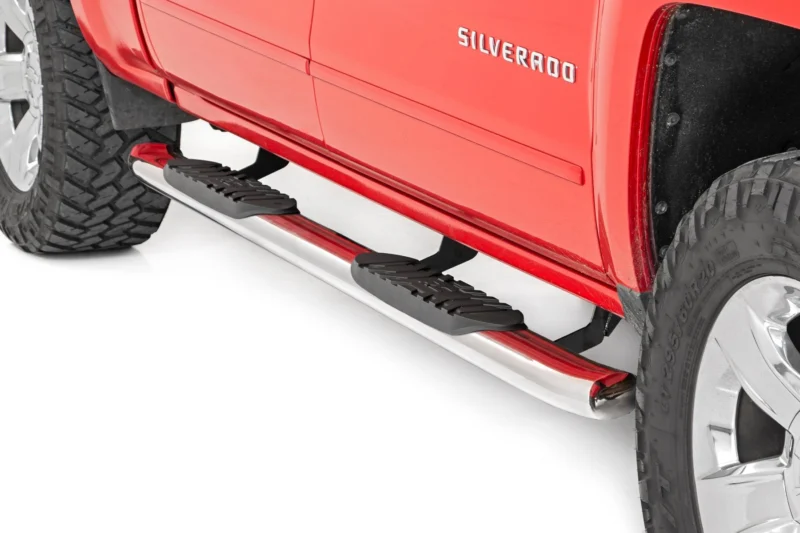 Rough Country 21001S - Running Boards & Steps, Crew Cab