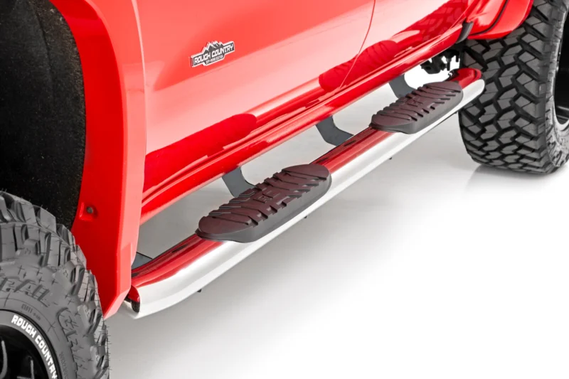 Rough Country 21002S - Running Boards & Steps, Crew Cab