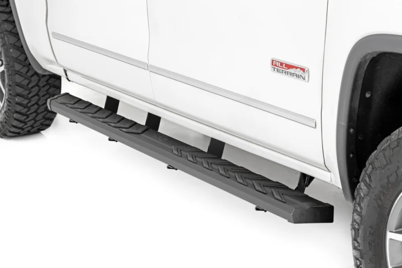 Rough Country 41001A - Running Boards & Steps, Crew Cab