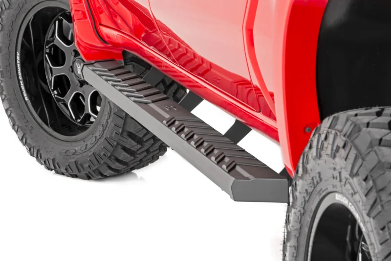 Rough Country 41004A - Running Boards & Steps, Crew Cab