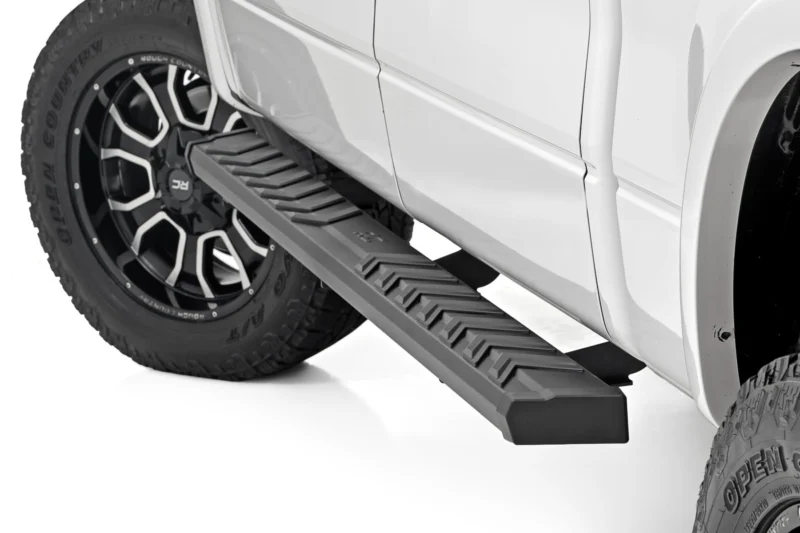 Rough Country 41012A - Running Boards & Steps, Crew Cab