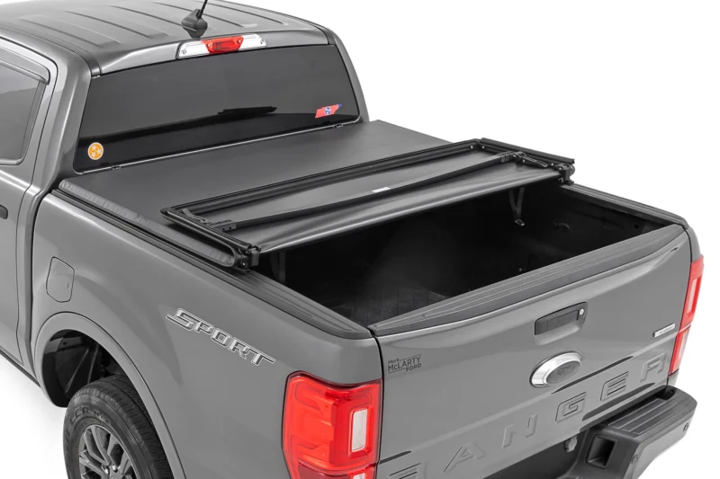 Rough Country 41219500A - Tonneau Covers, 5'1" Bed