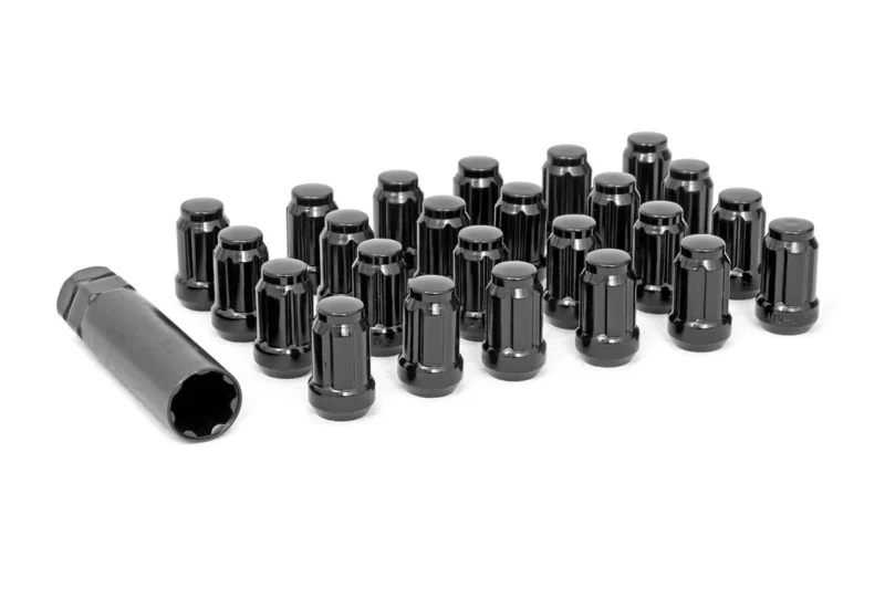 Rough Country 502024BLK - Lug Nuts & Studs