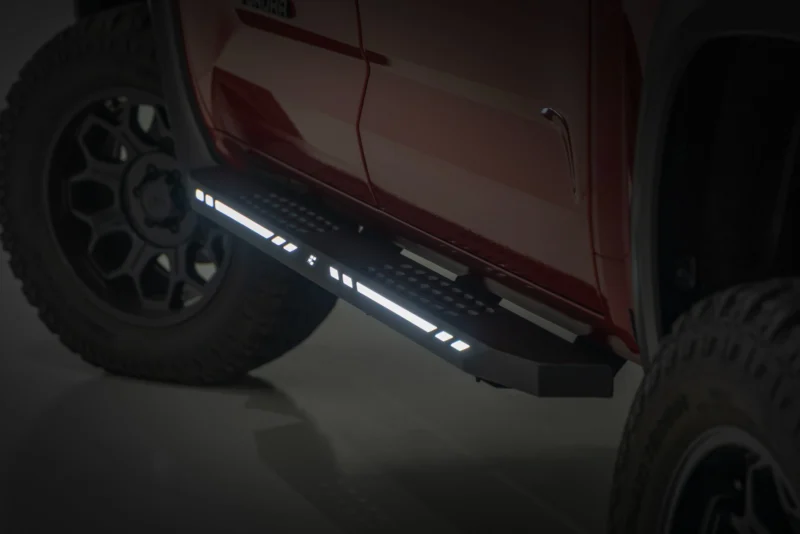 Rough Country 57008 - Running Boards & Steps, Crew Cab
