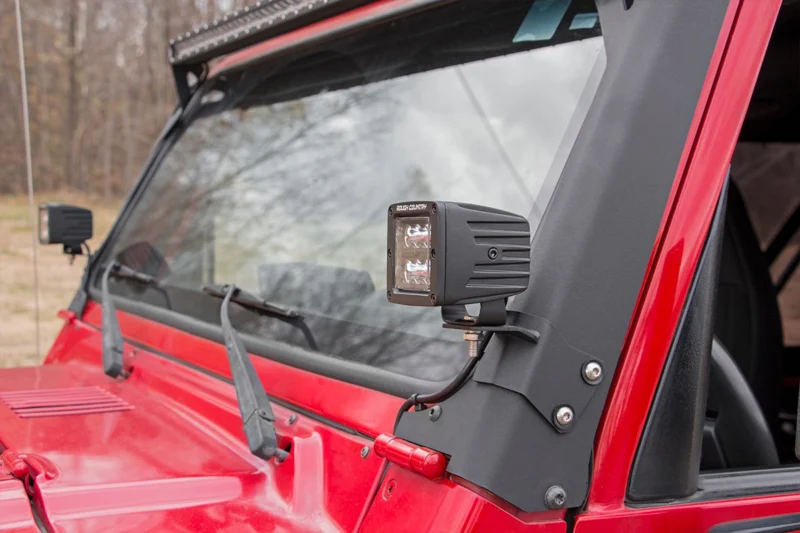 Rough Country 70046 - Light Bar Mounts